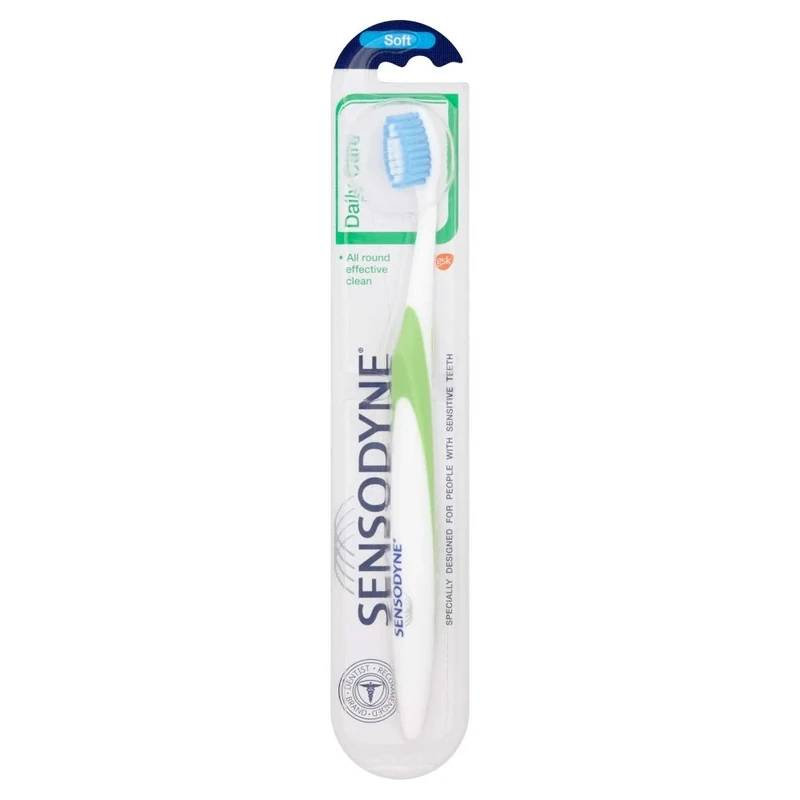 Sensodyne Toothbrush, Daily Care Brush with Soft Bristles