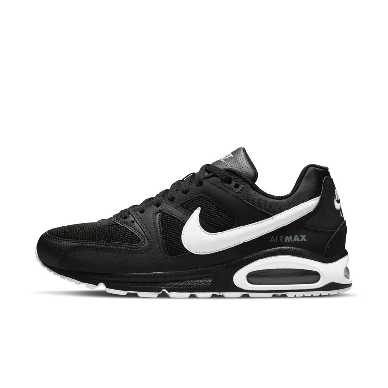 Nike Men's Air Max Command Shoes, Black/White-Cool Grey, 6.5