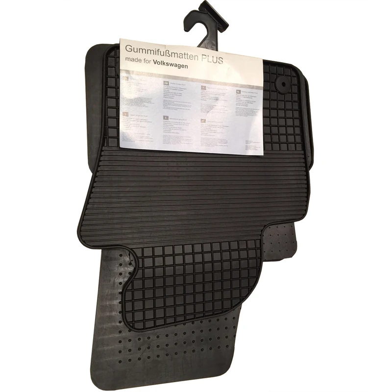 Volkswagen 5N1061550041 Rubber Floor Mats Set Plus Front/Rear - Image 1