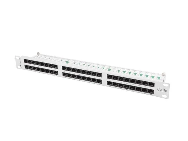 Lanberg PATCH PANEL 48 PORT 1U, CAT. 5E, GREY