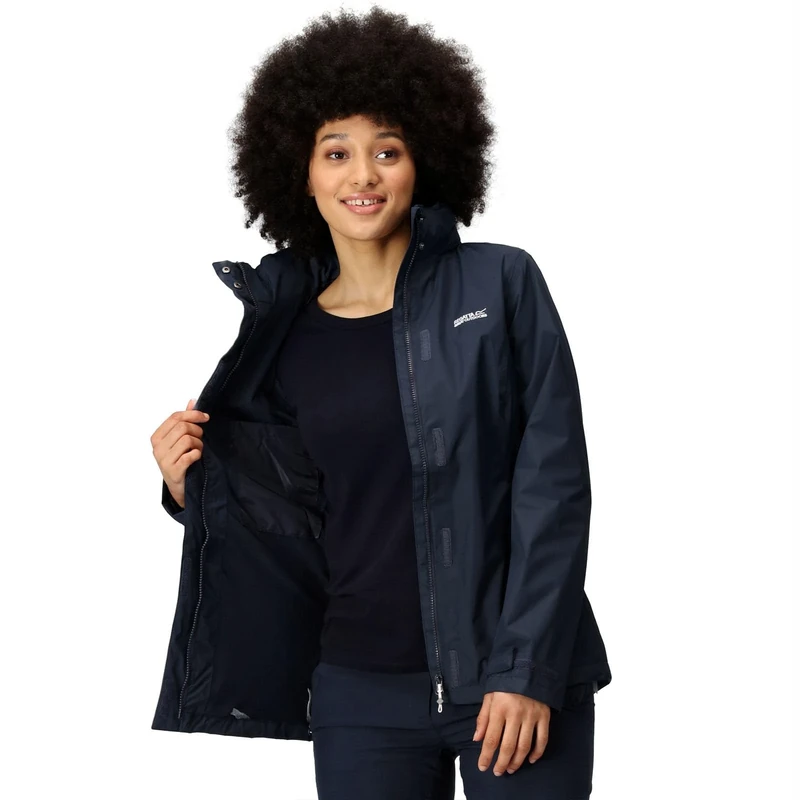 Regatta Women's Daysha Waterproof Shell Jacket - Navy, Size 10