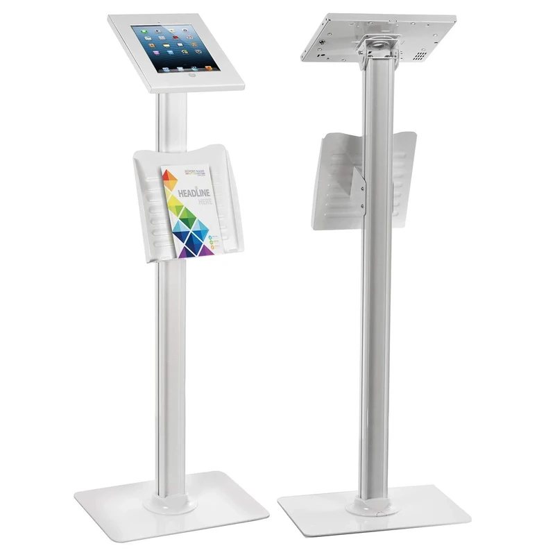 Maclean MC-724 Universal Tablet Desk Holder Floor Stand Holder Tablet PC, Holder with latch for iPad 2, iPad 3, iPad 4, iPad Air: Anti-theft