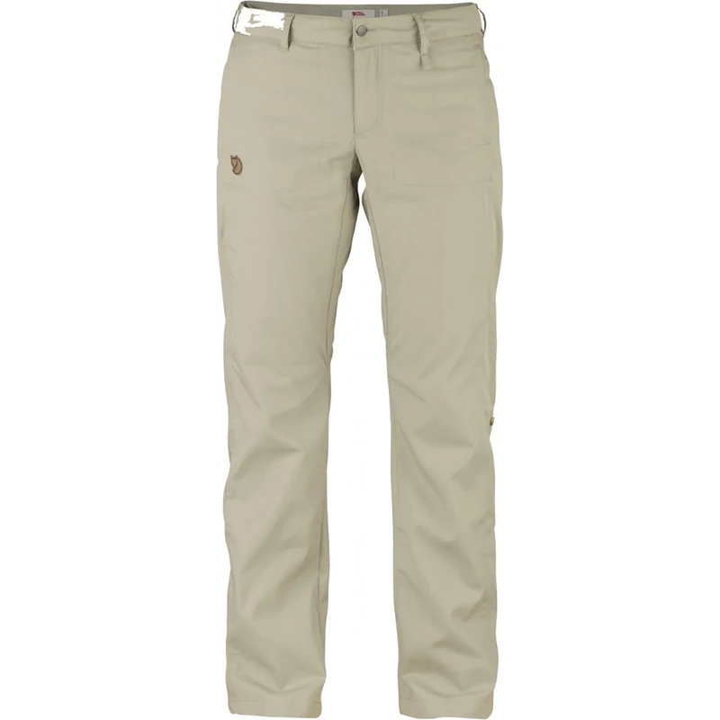 FJÄLLRÄVEN Abisko Shade Women's Long Trousers W, Womens, Long Trousers, 89810, Limestone, 42