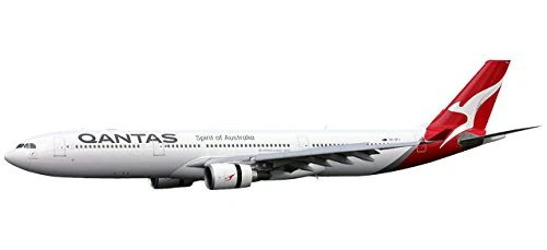 Herpa Qantas Airbus A330-300 - New 2016 Colors - Vh-Qpj
