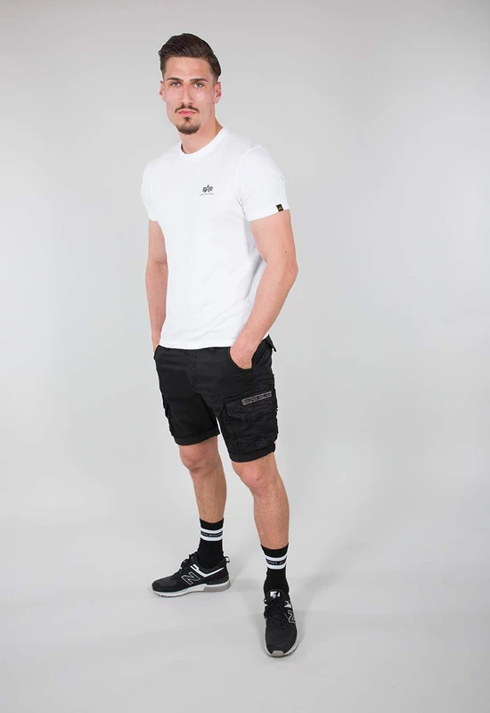 Alpha Industries Crew Short Mens Black