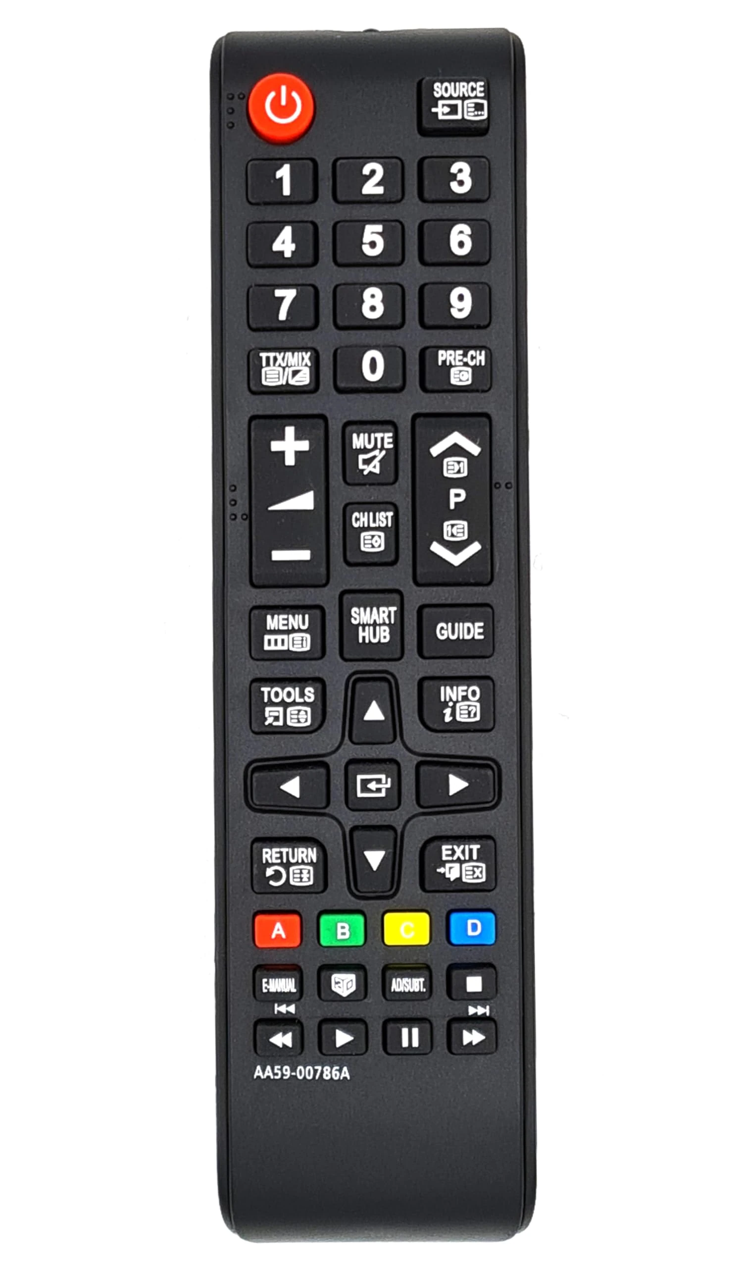 Alltro Replacement Remote Control For SAMSUNG AA59-00786A Remote Control Suitable for Most Samsung TV's