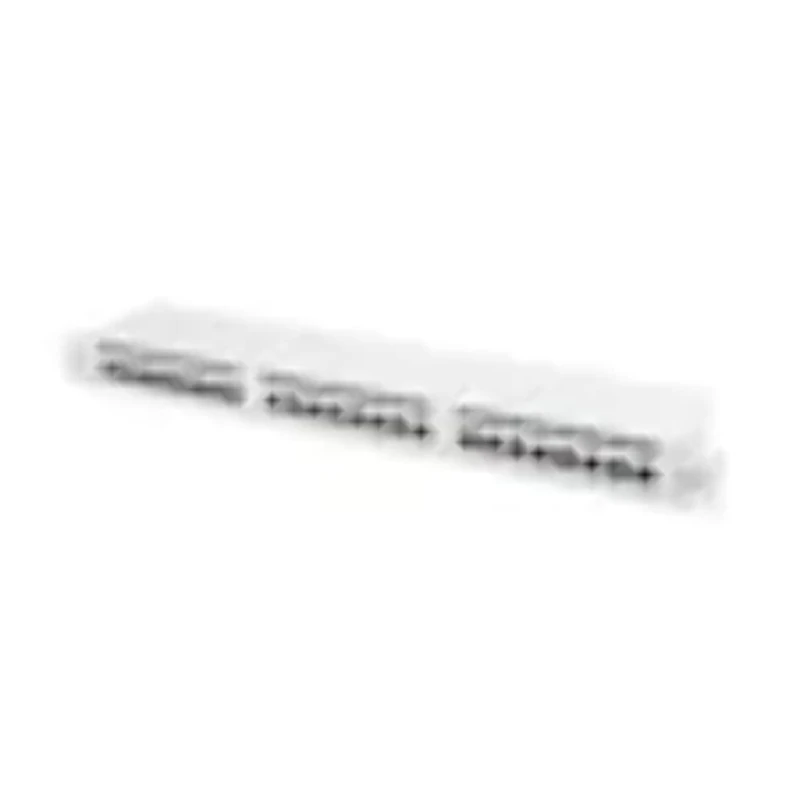 LANBERG PATCH PANEL 24 PORT 1U, CAT. 6, SHIELDED, GREY