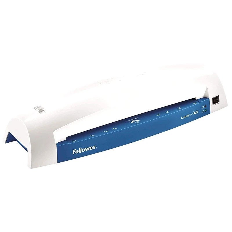 Fellowes Lunar+ A3 Laminator for Laminating Pouches 80 to 125 Microns No Jams Medium Use Blue