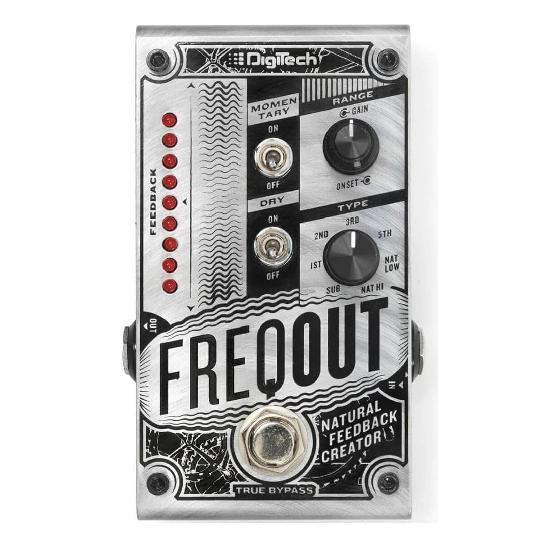DigiTech DIG0182 FreqOut Natural Feedback Creator Guitar Effects Pedal