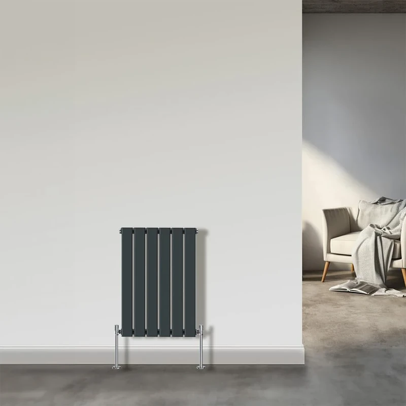 NRG Vertical Radiator 600x408 Central Heating Single Flat Panel Anthracite Rads