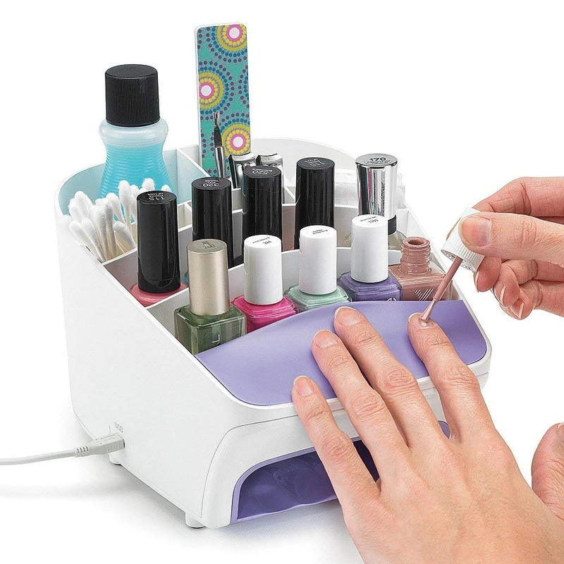 Polder Nail Station Three-In-One Dryer and Storage - Image 1