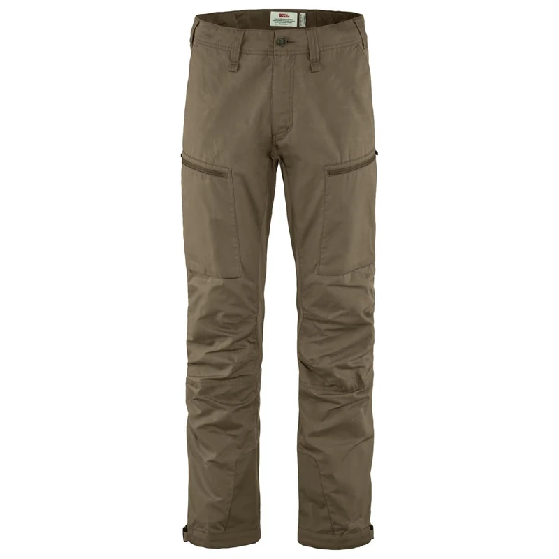 FJALLRAVEN F82890-633-633 Abisko Lite Trekking Trs M Long Dk.Olive-Dk.Olive 56
