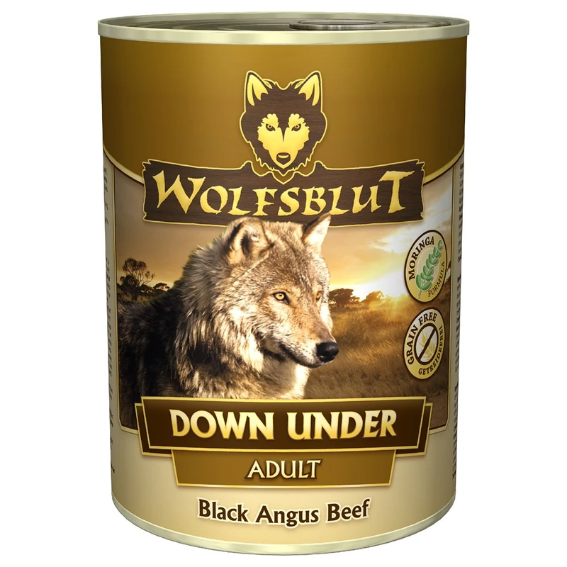 Wolf Blood Down Under Dog Food, 6er Pack (6 x 800g)