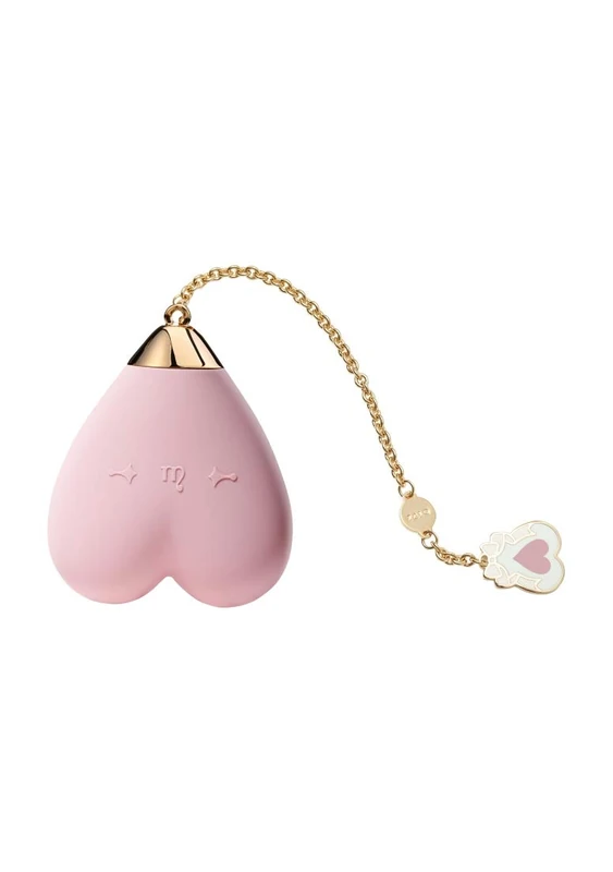 Zalo Baby Heart Strawberry Pink - Lay-On Vibrator, 322 kg