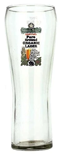 Samuel Smiths Pure Brewed Organic Lager Pint Glass