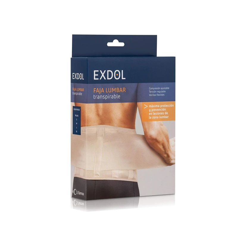 Exsol Medical Belt (Beige Breathable) – 1 Unit