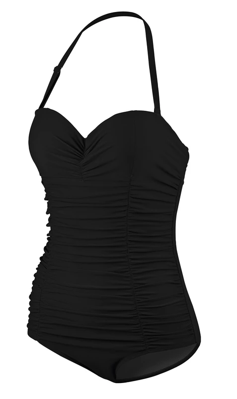 Beco Draped Butterfly Swimsuit Women's Swimsuit - Black, 40