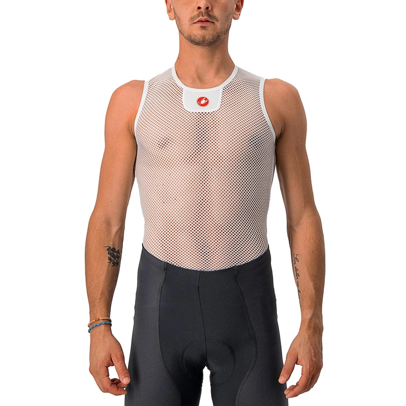 CASTELLI 4517028-001 CORE MESH 3 SLEEVELESS Men's T-shirt White XL