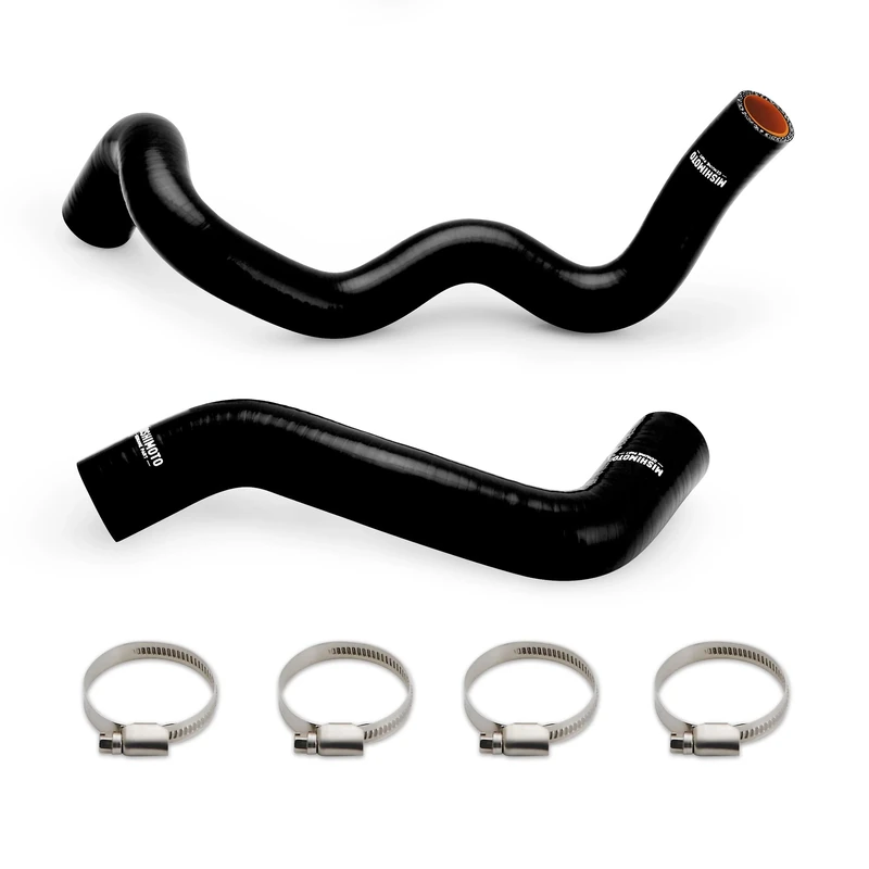Mishimoto MMHOSE-RS-16BK Silicone Radiator Hoses, Compatible With Ford Focus RS 2016+ , Black