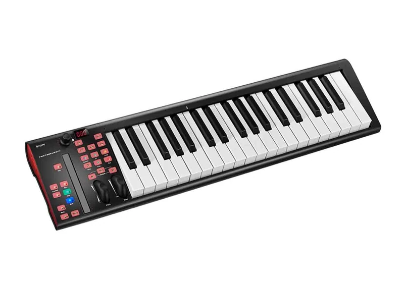 iCon iKeyboard 4X USB MIDI Controller Keyboard with 37