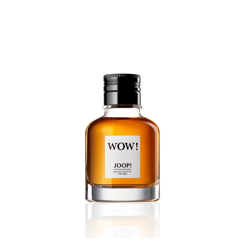 JOOP! Wow! - Eau de Toilette for Men - Woody Fragrance with Notes Of Cardamom, Violet Leaf, Geranium, Fir Balsam, Vanilla and Tonka Bean - Medium Longevity - 40ml