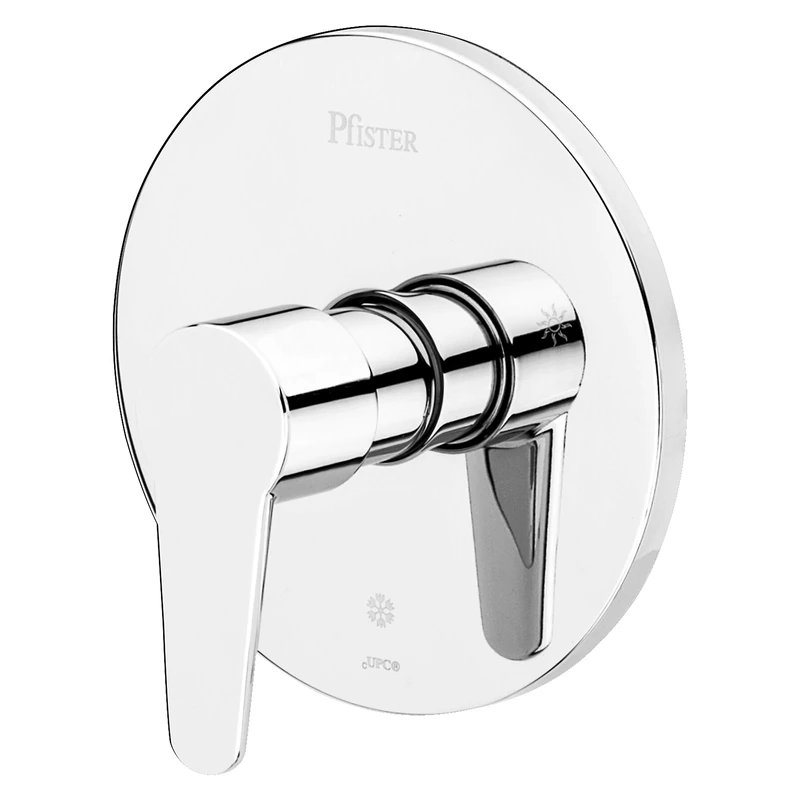 Pfister Pfirst Modern R89-0400 Valve, Trim Only, in Polished Chrome