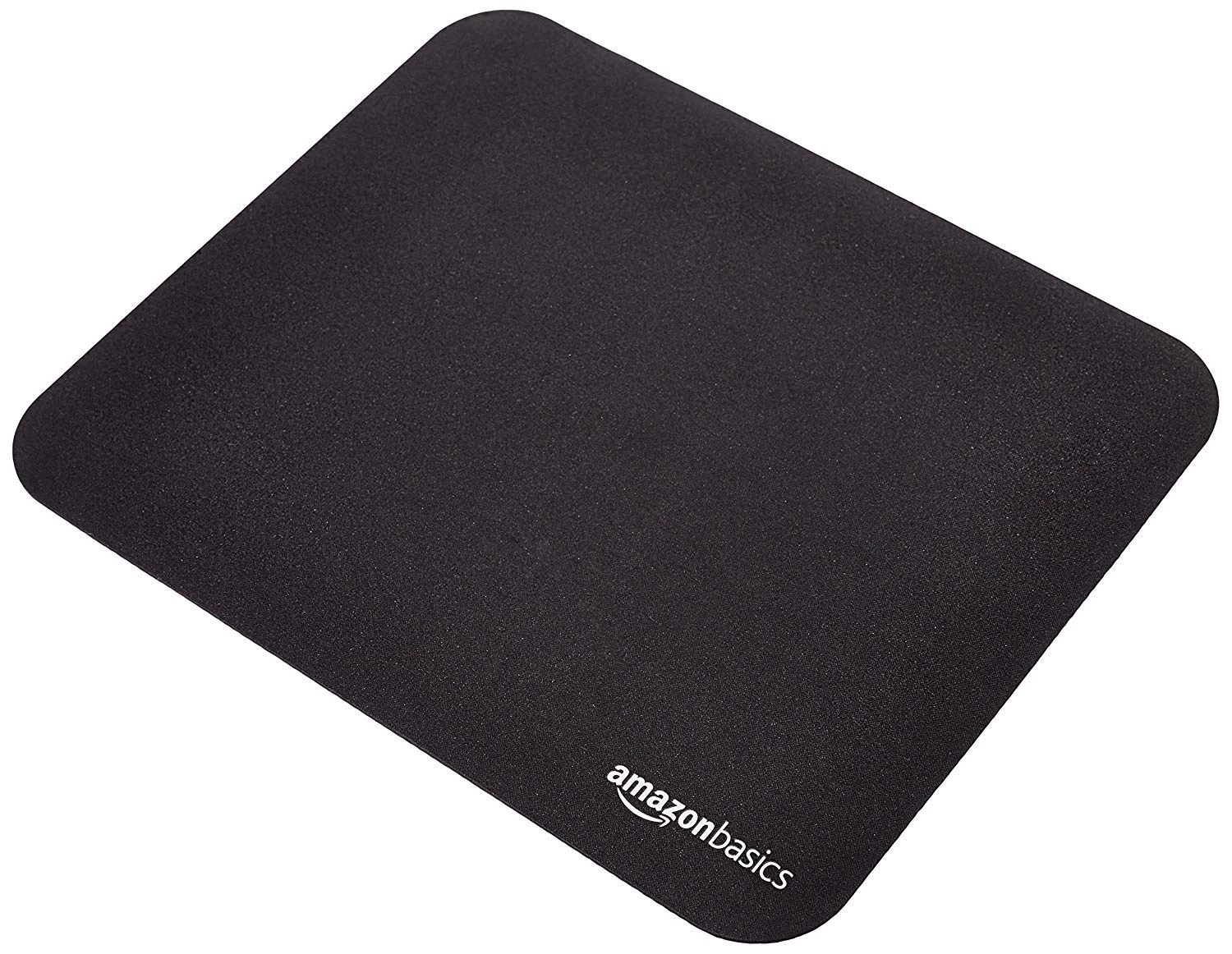Amazon Basics Gaming Mouse Pad, Standard, Rectangular, Black, 320L x 269W mm