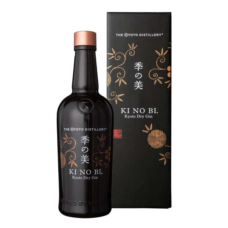 KI NO BI Kyoto Dry Gin, 70 cl with Gift Box