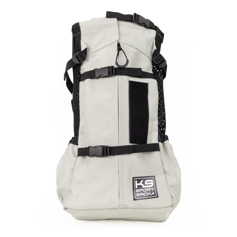 K9 Sport Sack | Dog Carrier Backpack for Small and Medium Pets | Front Facing Adjustable Dog Backpack Carrier | Fully Ventilated | Veterinarian Approved (Small, Air - Charcoal Grey)