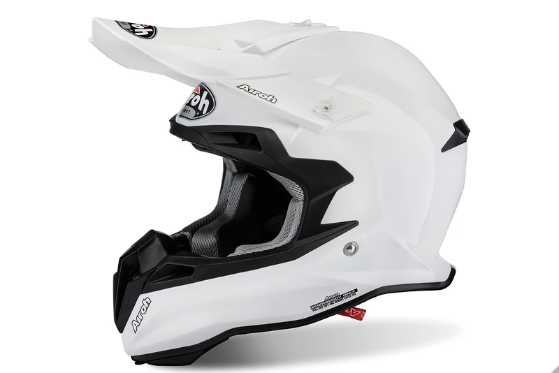 Airoh Moto Cross Helmet Off Road Terminator 2.1 S Color L WHITE GLOSS - Image 1