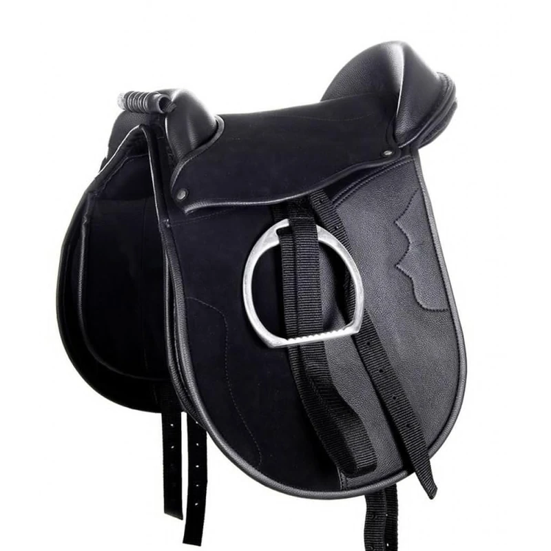 HKM Funny Horses Shetland pony saddle Black 12 Inch
