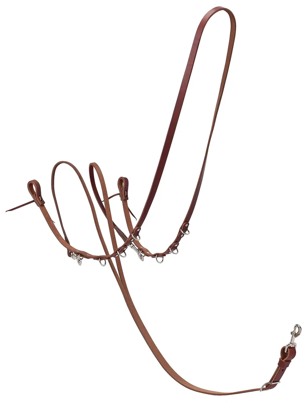 Weaver Leather 30-0551 Working Tack Roper/Barrel Style German Martingale, Golden Chestnut