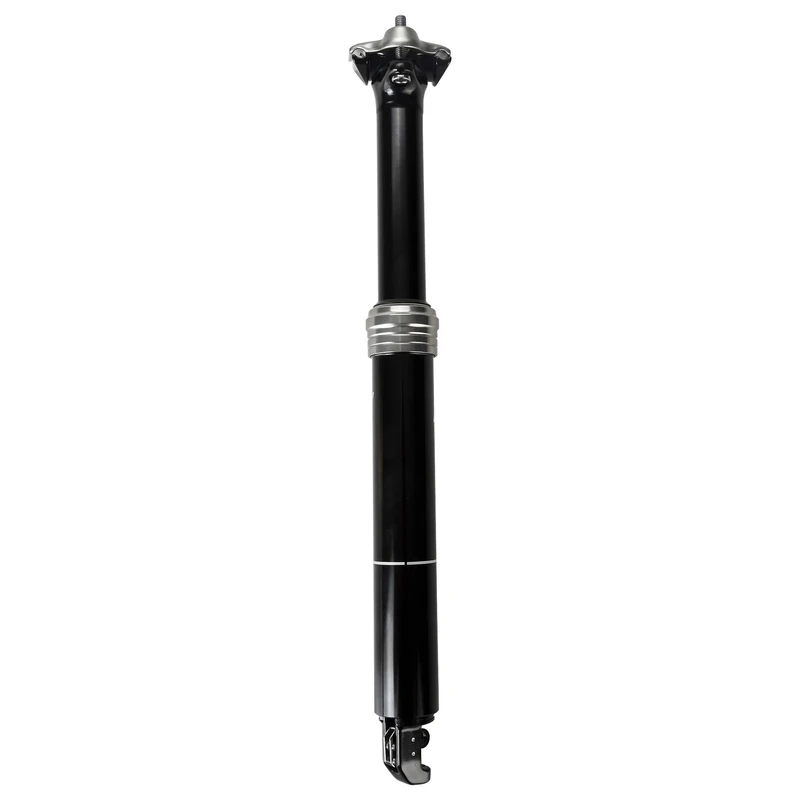 XLC All MTN Telescopic Seat Post SP-T11 - Robust Performance for Mountain Biking, Black, 328 mm