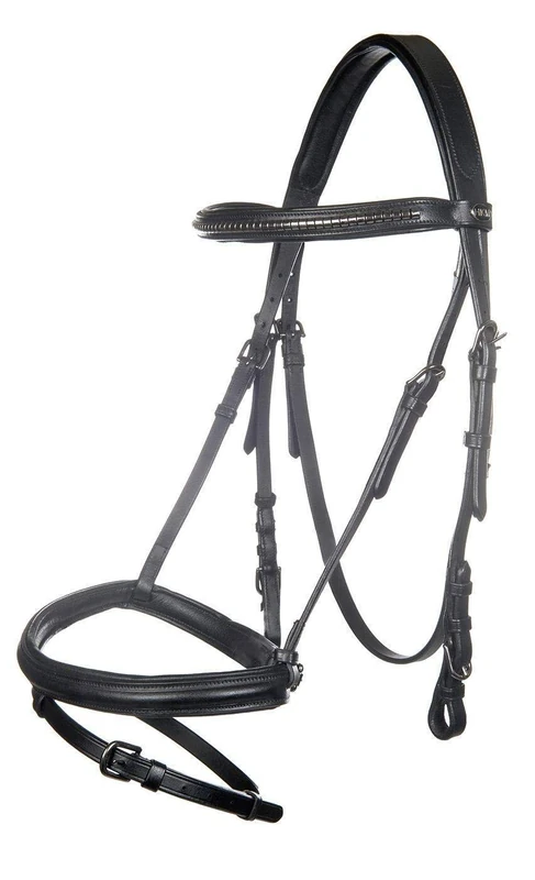 HKM Franca Bridle Black One Size - Image 1