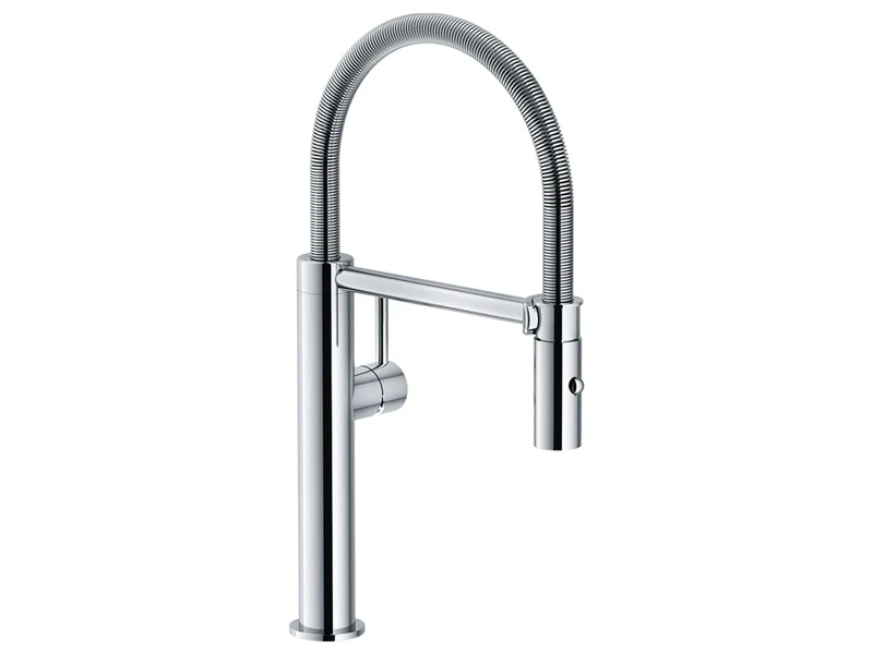 Franke Kitchen Sink tap with Movable spout Pescara L Semi-Pro-Chrome 115.0393.975, Grey