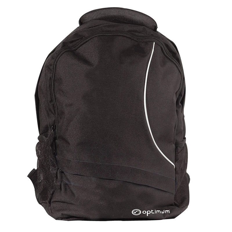 Optimum Men's Casual Backpack - Black/White One Size - Image 1