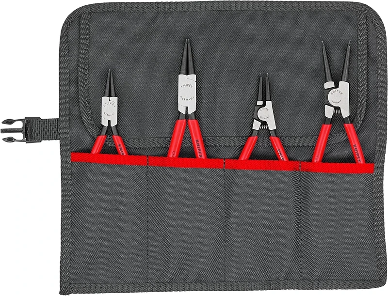 KNIPEX Set of Circlip Pliers 4 Parts, 00 19 56 V01
