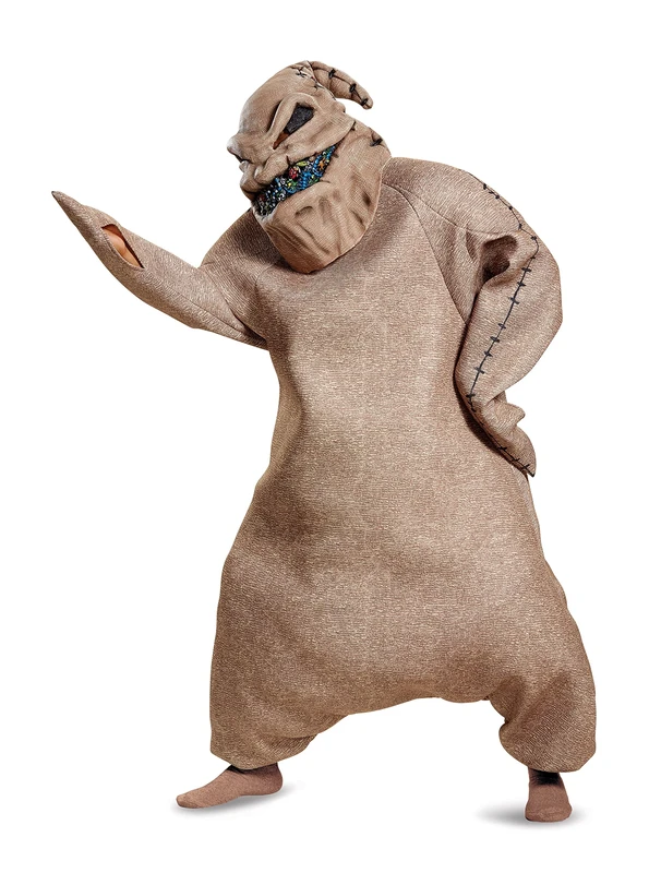 DISGUISE 14030T Men's Oogie Boogie Prestige Adult Costume Nightmare Before Christmas Sized, Brown, Medium - Image 1