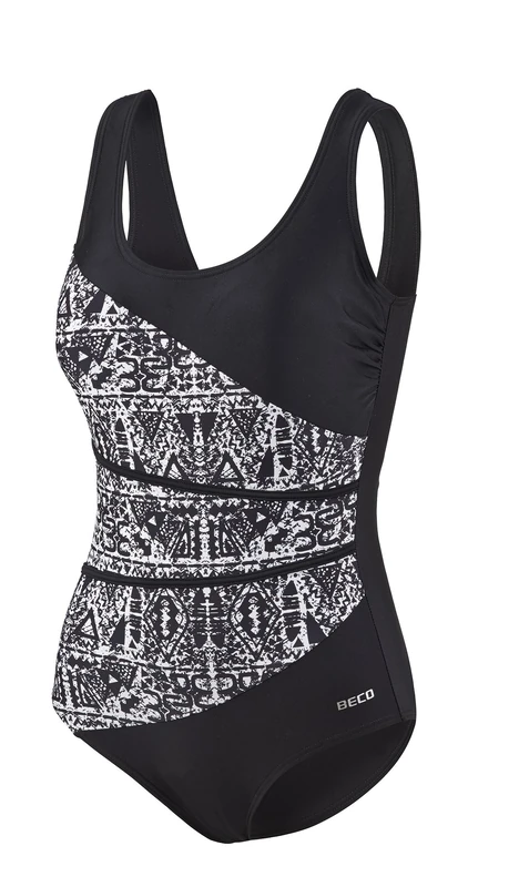 Beco Classic-Swimsuit Women's Swimsuit - White/Black, 54