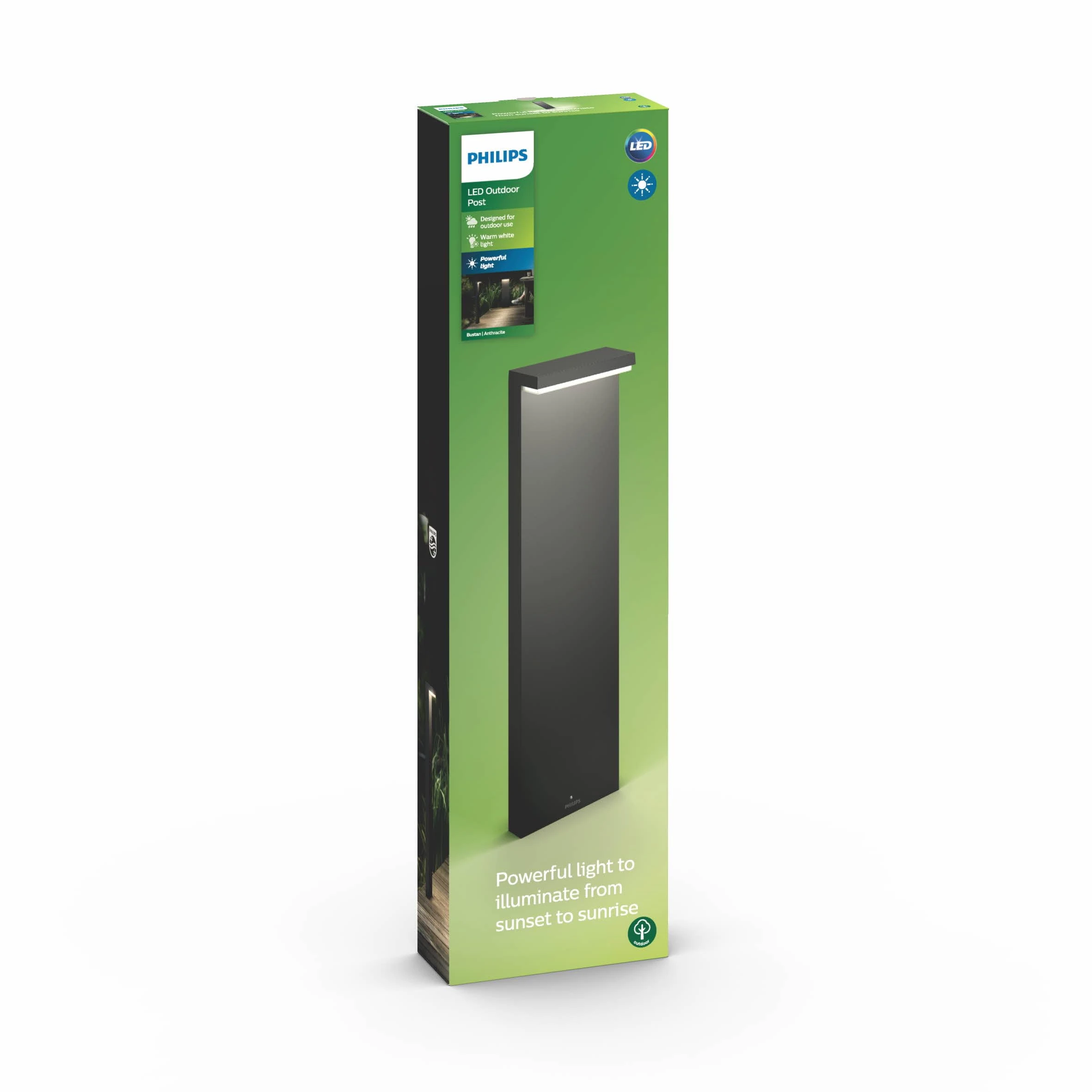 Philips "myGarden Bustan" Post Bulb, 4.5 Watts