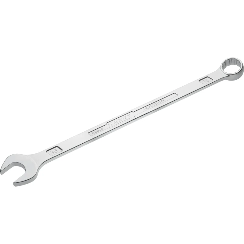 Hazet 600LG-11 Combination Spanner Extra Long, Silver, 600LG-36