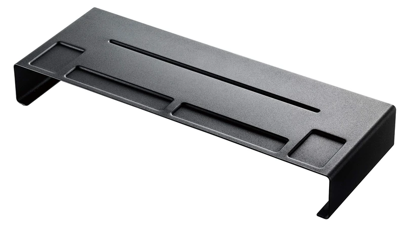 Yamazaki Monitor Stand, Alloy Steel, Black, Standard Size