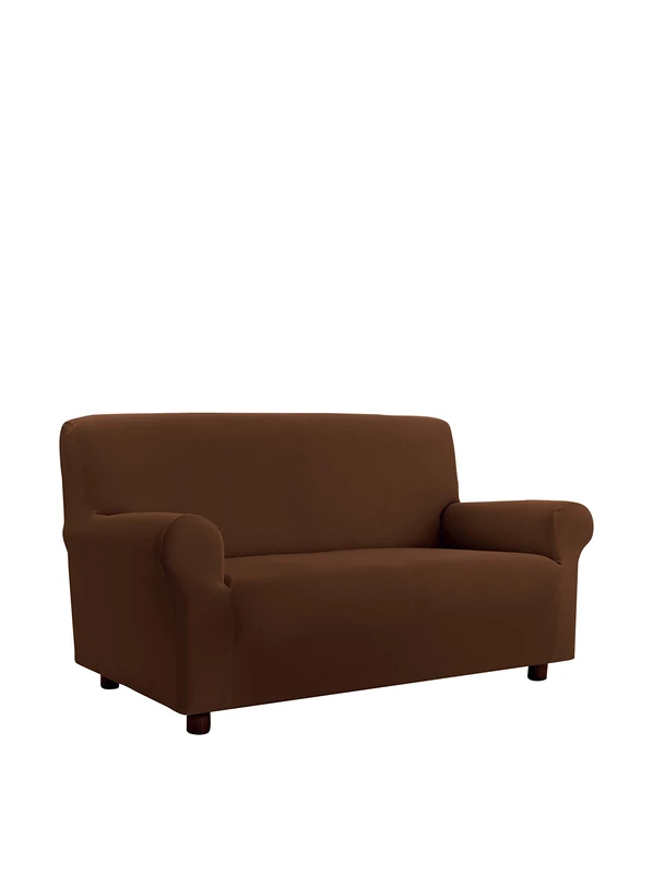 Più Bello bielastic Sofa Cover Brown, 4 Places - Image 1