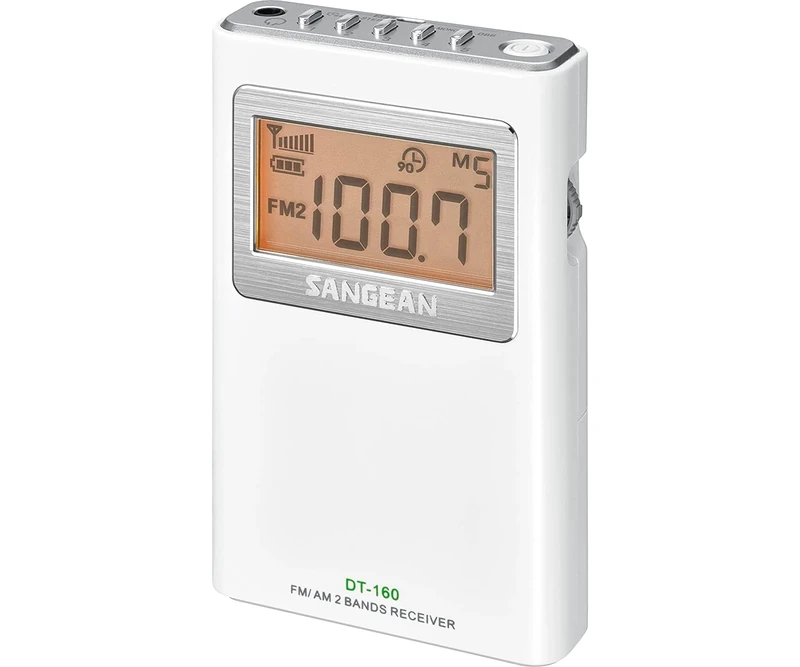Sangean DT-160 WHITE (Pocket 160) - Image 1