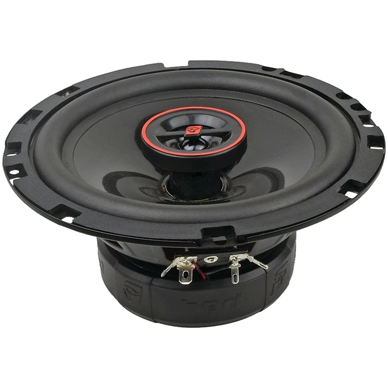 Cerwin Vega HED Series 6.5" 2-Way Coaxial Car Speakers, 4Ω, 60W RMS, Superior Sound Quality, Durable Steel Frame, Graphite Cone, Rubber Surround, PEI Tweeter, Ideal for Car Speaker H7652
