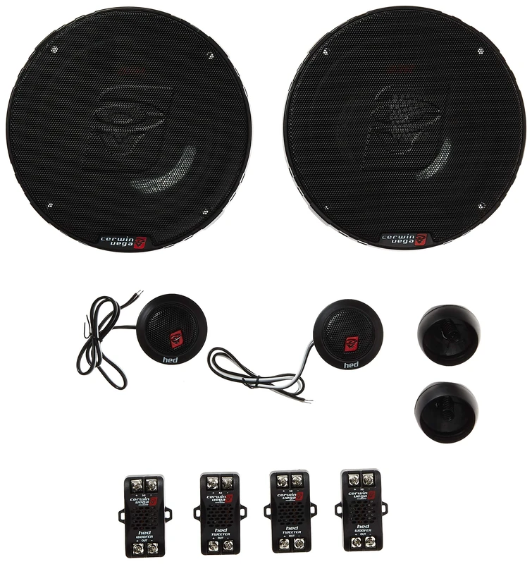 Cerwin-Vega H765C 6.5" 50W RMS / 400W MAX 2-Way Component Speaker Set - Image 1