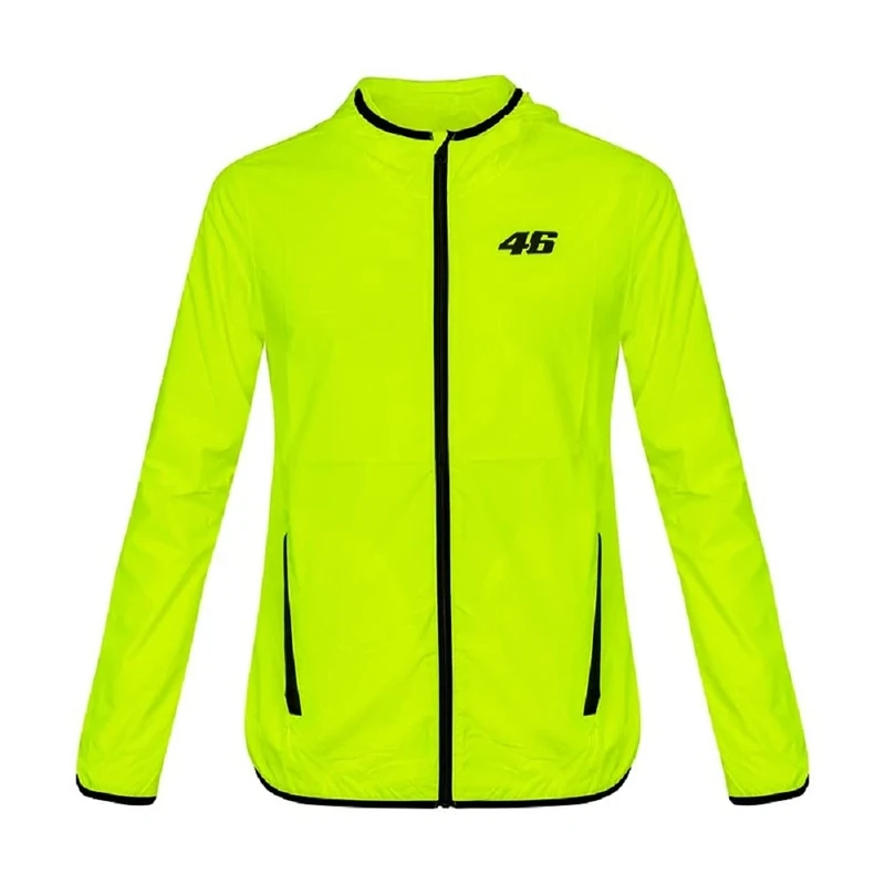 Vr46 Core Jacket Core Raincoat XS,Fluo Yellow,Man