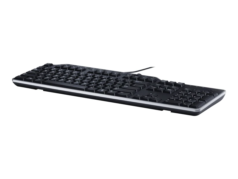 Dell KB-522 Wired USB AZERTY French Keyboard – Black (Standard, USB, AZERTY, Black)
