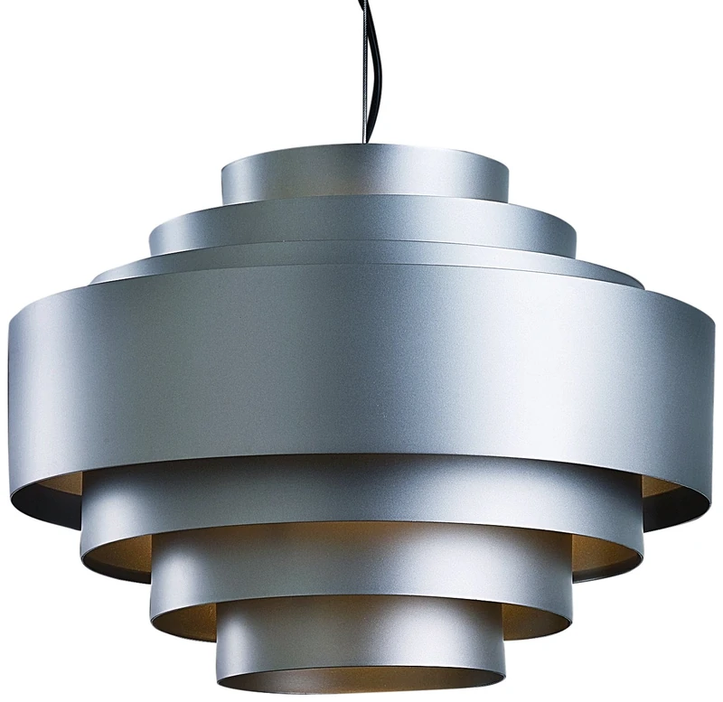 LED Decore euforika Pendant E27, 18 W, Grey, 47 x 32 cm