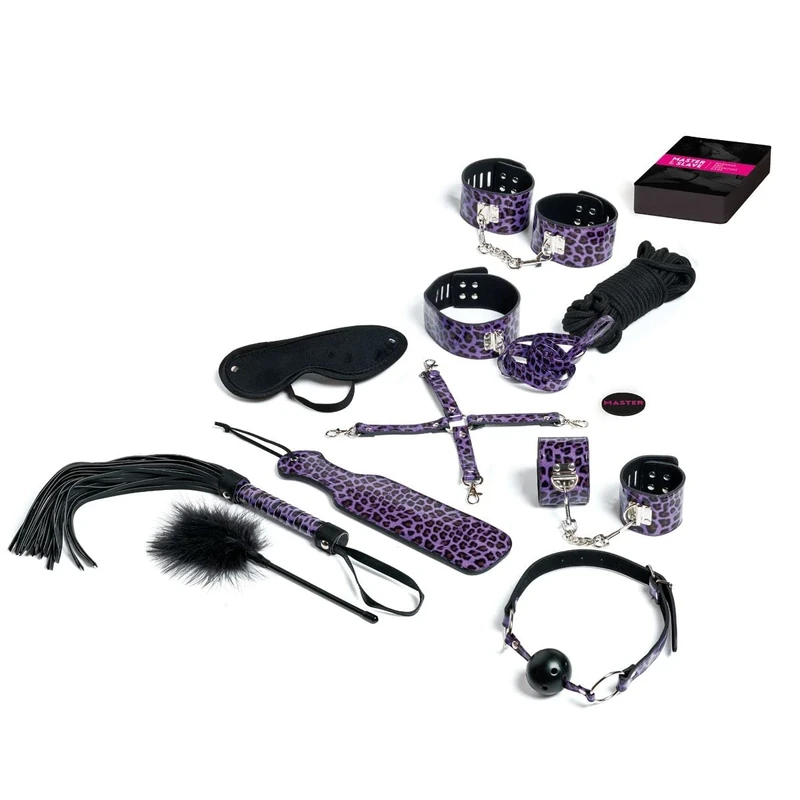 Tease & please Master and Slave Bondage Game, Purple